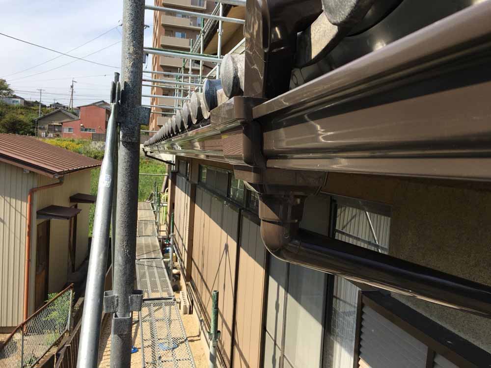 桑名市・I様邸 雨樋施工