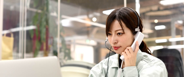 電話でのお問い合わせ