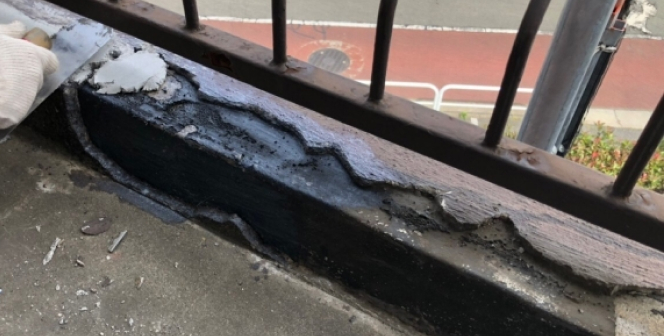 ベランダ・笠木からの雨漏り