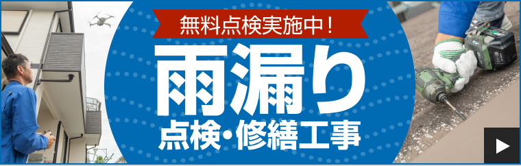 雨漏り点検・修繕工事
